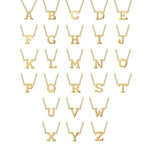 14K Gold D Initial Necklace - NK6928D-Y4JJJ-Gabriel & Co.-Renee Taylor Gallery