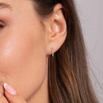 14K Yellow Gold Diamond Bujukan Butter Cup J Hoop Earrings - EG15619Y45JJ-Gabriel & Co.-Renee Taylor Gallery