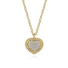 14K Yellow Gold Diamond Bujukan Heart Necklace - NK7440Y45JJ-Gabriel & Co.-Renee Taylor Gallery