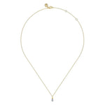 14K Yellow Gold Diamond Bujukan Pendant Necklace - NK7056Y45JJ-Gabriel & Co.-Renee Taylor Gallery
