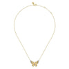 14K Yellow Gold Diamond Butterfly Pendant Necklace - NK7938Y45JJ-Gabriel & Co.-Renee Taylor Gallery