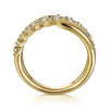 14K Yellow Gold Diamond Bypass Ring - LR52723Y45JJ-Gabriel & Co.-Renee Taylor Gallery