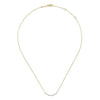 14K Yellow Gold Diamond Curved Bar Necklace - NK4942Y45JJ-Gabriel & Co.-Renee Taylor Gallery