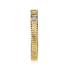 14K Yellow Gold Diamond Cut Stackable Ring - LR52880Y45JJ-Gabriel & Co.-Renee Taylor Gallery