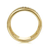 14K Yellow Gold Diamond Easy Stackable Ladies Ring - LR52570Y45JJ-Gabriel & Co.-Renee Taylor Gallery
