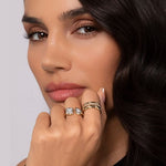 14K Yellow Gold Diamond Easy Stackable Ladies Ring - LR52570Y45JJ-Gabriel & Co.-Renee Taylor Gallery