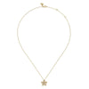 14K Yellow Gold Diamond Floral Pendant Necklace - NK7939Y45JJ-Gabriel & Co.-Renee Taylor Gallery