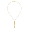 14K Yellow Gold Diamond Lariat Necklace - NK6652Y45JJ-Gabriel & Co.-Renee Taylor Gallery