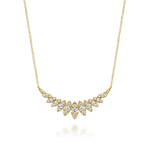 14K Yellow Gold Diamond Marquise Bar Necklace - NK7250Y45JJ-Gabriel & Co.-Renee Taylor Gallery