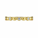 14K Yellow Gold Diamond Marquise Shape Stackable Ring - LR52293Y45JJ-Gabriel & Co.-Renee Taylor Gallery