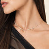 14K Yellow Gold Diamond Necklace - NK6954Y45JJ-Gabriel & Co.-Renee Taylor Gallery