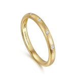14K Yellow Gold Diamond Stackable Ladies Ring - LR52508Y45JJ-Gabriel & Co.-Renee Taylor Gallery