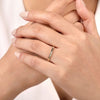 14K Yellow Gold Diamond Stackable Ladies Ring - LR52547Y45JJ-Gabriel & Co.-Renee Taylor Gallery