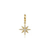 14K Yellow Gold Diamond Star Charm - PT7551Y45JJ-Gabriel & Co.-Renee Taylor Gallery