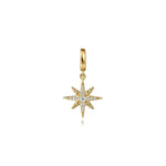14K Yellow Gold Diamond Star Charm - PT7551Y45JJ-Gabriel & Co.-Renee Taylor Gallery