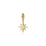 14K Yellow Gold Diamond Star Charm - PT7551Y45JJ-Gabriel & Co.-Renee Taylor Gallery