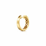 14K Yellow Gold Diamond and Half Cube Huggie Earrings Contemporary Collection - EG15675Y45JJ-Gabriel & Co.-Renee Taylor Gallery
