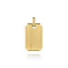 14K Yellow Gold Engravable Dog Tag Pendant - PTM6530Y4JJJ-Gabriel & Co.-Renee Taylor Gallery
