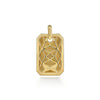 14K Yellow Gold Engravable Dog Tag Pendant - PTM6530Y4JJJ-Gabriel & Co.-Renee Taylor Gallery