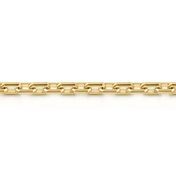 14K Yellow Gold Faceted Chain Bracelet - TBM4516Y4JJJ-Gabriel & Co.-Renee Taylor Gallery