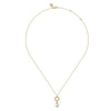 14K Yellow Gold Fresh Water Pearl Bujukan Drop Necklace - NK7289Y4JPL-Gabriel & Co.-Renee Taylor Gallery