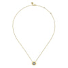 14K Yellow Gold Geometric Baguette and Round Diamond Pendant Necklace - NK7278Y44JJ-Gabriel & Co.-Renee Taylor Gallery