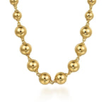 14K Yellow Gold Graduated Bujukan Bead 16" Necklace - NK7526Y4JJJ-Gabriel & Co.-Renee Taylor Gallery