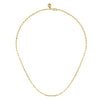 14K Yellow Gold Hollow Paper Clip Chain Necklace - NK6768H-20Y4JJJ-Gabriel & Co.-Renee Taylor Gallery
