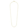 14K Yellow Gold 32" Hollow Paperclip Chain Necklace - NK6768H-32Y4JJJ