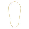14K Yellow Gold Hollow Paper Clip Chain Necklace - NK6769H-Gabriel & Co.-Renee Taylor Gallery