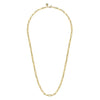 14K Yellow Gold Hollow Paper Clip Chain Necklace - NK6820H-17Y4JJJ-Gabriel & Co.-Renee Taylor Gallery
