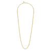 14K Yellow Gold Hollow Paper Clip Chain Necklace - NK6820H-17Y4JJJ-Gabriel & Co.-Renee Taylor Gallery