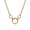 14K Yellow Gold Hollow Tube Link Necklace - NK7360Y4JJJ-Gabriel & Co.-Renee Taylor Gallery