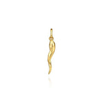 14K Yellow Gold Italian Horn Pendant - PTM6556Y4JJJ-Gabriel & Co.-Renee Taylor Gallery