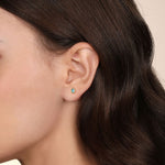 14K Yellow Gold London Blue Topaz Bujukan Pear Shape Stud Earrings - EG14968Y4JBT-Gabriel & Co.-Renee Taylor Gallery