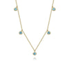 14K Yellow Gold London Blue Topaz Station Necklace - NK7489Y4JBT-Gabriel & Co.-Renee Taylor Gallery