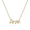 14K Yellow Gold Love Necklace - NK6479Y4JJJ-Gabriel & Co.-Renee Taylor Gallery