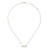 14K Yellow Gold Love Necklace - NK6479Y4JJJ-Gabriel & Co.-Renee Taylor Gallery