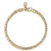 14K Yellow Gold Men's Wheat Chain Bracelet - TBM4807Y4JJJ-Gabriel & Co.-Renee Taylor Gallery