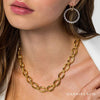 14K Yellow Gold Oval Link Chain Necklace wth Bujukan Connectors - NK7192Y4JJJ-Gabriel & Co.-Renee Taylor Gallery