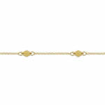 14K Yellow Gold Rhombus Station Bracelet Contemporary Collection - TB5307Y4JJJ-Gabriel & Co.-Renee Taylor Gallery