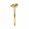 14K Yellow Gold Twisted Heart Pretzel Ring - LR51803Y4JJJ-Gabriel & Co.-Renee Taylor Gallery
