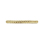 14K Yellow Gold Twisted Rope Stackable Ring - LR4582Y4JJJ-Gabriel & Co.-Renee Taylor Gallery