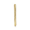 14K Yellow Gold Twisted Rope Stackable Ring - LR51173Y4JJJ-Gabriel & Co.-Renee Taylor Gallery