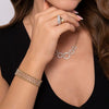 14K Yellow Gold Wide Diamond Cage Cuff Bracelet - BG4284-6Y45JJ-Gabriel & Co.-Renee Taylor Gallery