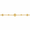 14K Yellow Plain Gold Bujukan Ball Station Bracelet - TB5133Y4JJ-Gabriel & Co.-Renee Taylor Gallery