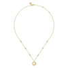 14K Yellow Plain Gold Bujukan Hand of God Medallion Necklace - NK7638Y4JJJ-Gabriel & Co.-Renee Taylor Gallery