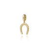 14K Yellow Plain Gold Bujukan Horseshoe Charm Pendant - PT7554Y4JJJ-Gabriel & Co.-Renee Taylor Gallery
