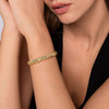 14K Yellow Plain Gold Bujukan Split Bangle Bracelet - BG5127-62Y4JJJ-Gabriel & Co.-Renee Taylor Gallery
