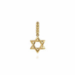 14K Yellow Plain Gold Bujukan Star Of David Charm With Detachable Bail - PT7553Y4JJJ-Gabriel & Co.-Renee Taylor Gallery